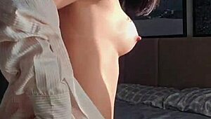 wanna see this sexy teen hottie dance and masturbate outdoors for everyone?