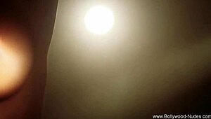 exotic indian princess dances nude teasing her natural tits