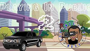 hazel begs me to pull over for sloppy backseat bbc blowjob