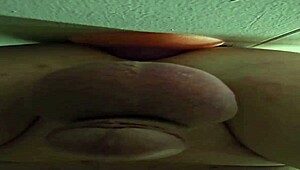 wife teases hubby into fucking her huge monster dildos deep 👅