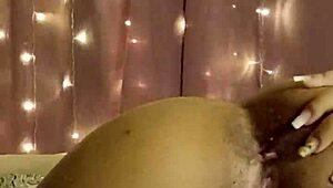 horny teen girl masturbates in intense fantasy session