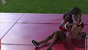 i can't stop licking her hairless wet pussy in superhero lesbian action