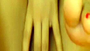 ebony latina teen masturbates hard on webcam