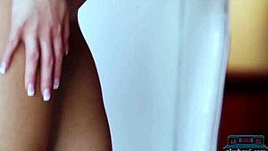 big round ass milf model jeana turner strips and poses in softcore video