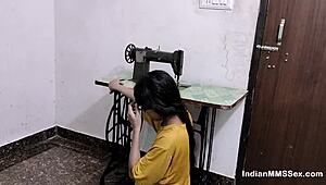 indian housewife gets her wet spot filled with hot desi load in homemade session