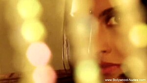 exotic indian princess dances nude teasing her natural tits