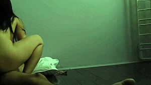 Young Asian couple goes wild cowgirl riding in their homemade horny sex tape