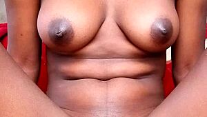 African Big Ass Black Babe Shakes Curves Wildly