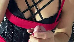 Submissive Debora Prado Smokes Jerks and Deepthroats Monster Cock