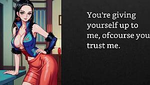 Faygrey Nico Robins Sweetheart Joi Sounds Gently Humiliates Tease