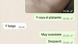 my latina girlfriend gets super horny on phone chat part 3