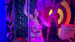 damn this big tit latina stripper trades pole for my cock n dances till i cum 😍💦