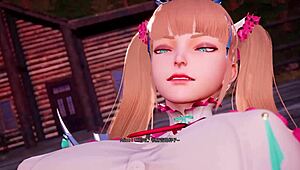 witch alice gives me nylon footjob under her spell