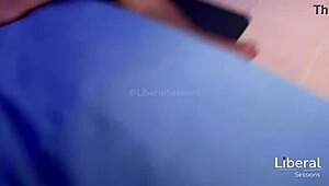 swinger couple tests cuckold as latina wife deepthroats huge cock single