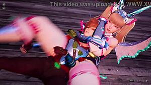 witch alice gives me nylon footjob under her spell