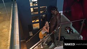 pro athlete breaks rules FUCKING head cheerleader in bedroom