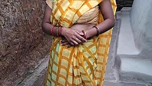 indian couple starts fucking outdoors then moves inside 😘🔥