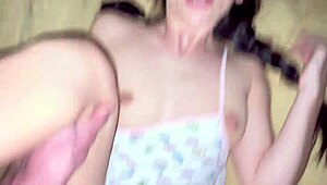 fucking stepsister's tight pink pussy feels so good