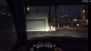 i pick up street prostitute for blowjob ending with cum straight in her mouth