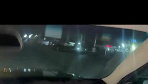 Uber Driver Watches Solo Toy Fuck Session After Valentine's Date