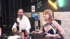 whoa these sheer red massage moments with reh queen got me sensual n see-through hot...