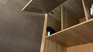 Ever wonder what happens when a fitness model ditches panties during workout?