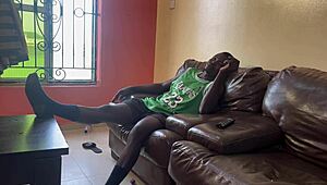 house party turns into black big ass gaping amateur sex