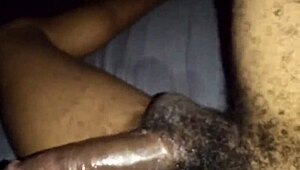 i'm poundin this fat chocolate wet pussy hard with my big black monster cock
