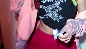 bonneyuwu sucks 3 25 lollipops with pretty blonde lips in softcore teen solo