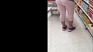 mexican milf sofi elizabb rocks pink leggings crossdressing