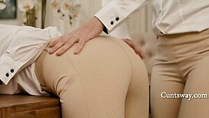 sinn sage tames gal ritchie rough femdom spanking lesbian domination