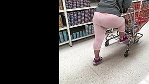 mexican milf sofi elizabb rocks pink leggings crossdressing