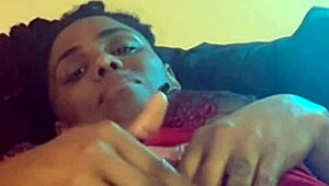 Homemade Ebony Bent Over for Intense Pussy Lick and Hard Doggystyle Pound