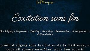 French femdom mistress delivers endless edging joi audio excitation