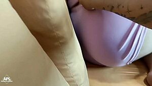 Whoa recording my thick bbw stepmom's fat ass creampie pounding 🍑💦 damn!