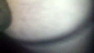 She wanders woods wearing only g-string fishnet stockings