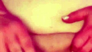 Curvy brunette fat milf minxycme moans loud switching positions dildo squirting orgasms natural tits