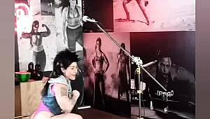 can you handle strong muscular kortney olson big ass workout cum compilation?