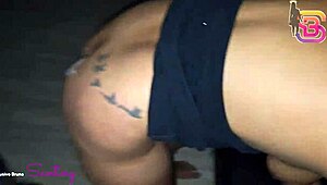 Hotwife Takes Massive BBC Pounding Outdoors in Front of Cuckold Lover