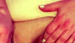 Curvy brunette fat milf minxycme moans loud switching positions dildo squirting orgasms natural tits