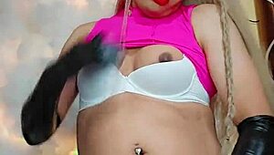 Rosadita's cute transsexual crossdressing fun 😍✨