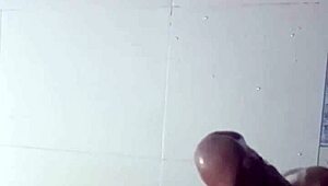 rohitjames flexes muscular legs in first country massage homemade clip