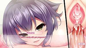 Hentai Slut Hinano's Big Tits Bounce as Monster Cock Creampies Her Fat Ass in Route 11 Finale!