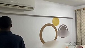 i uh paid the ac repair guy with a wild gangbang fuck sesh yknow??