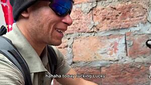 hot latina mature tempts stranger fuck in amateur fetish play