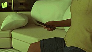 Blonde milf erotic poses masturbates sensual bedroom pleasure session