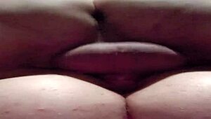 fucking her swollen puffy pussy lips after pumping them up huge.