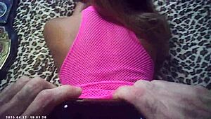 Raw backstage interracial doggystyle pounding her pussy pov glasses cam