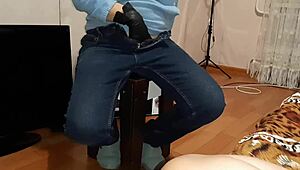 two young students masturbate pussies facing each other in dorm