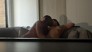 my pussy squirts hard while he licks me deep